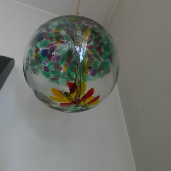 Blown glass ball “tree” - Picture 4 of 5